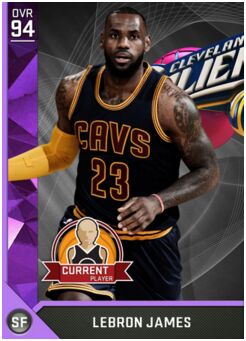 nba 2k17 myteam rating 94 lebron james