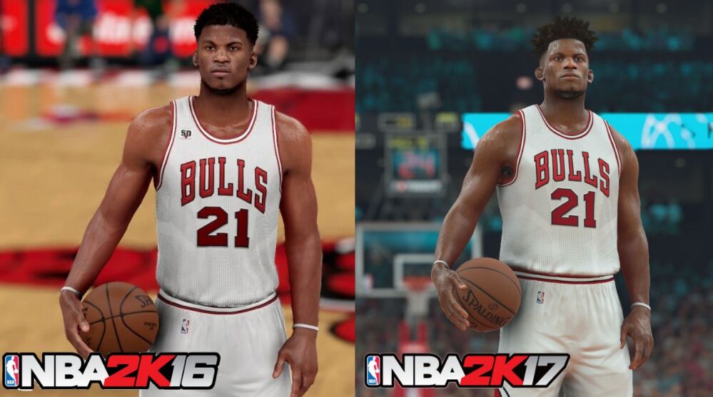 nba 2k16 vs nba 2k17