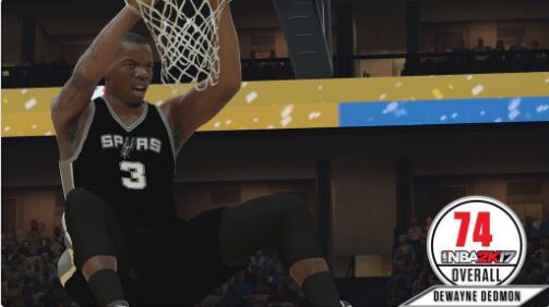 nba 2k17 ratings dewayne dedmon