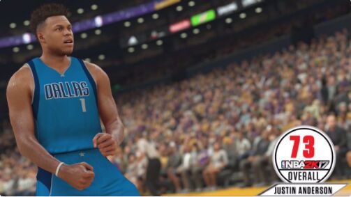 nba 2k17 ratings justin anderson