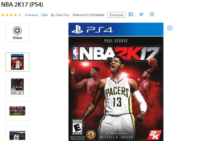 nba 2k17 black friday walmart