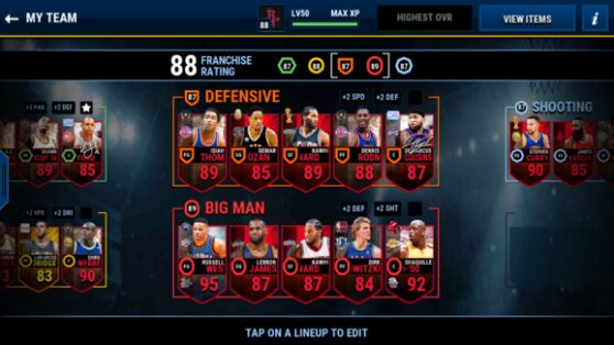 nba live mobile guide: legendary players cards' history ...