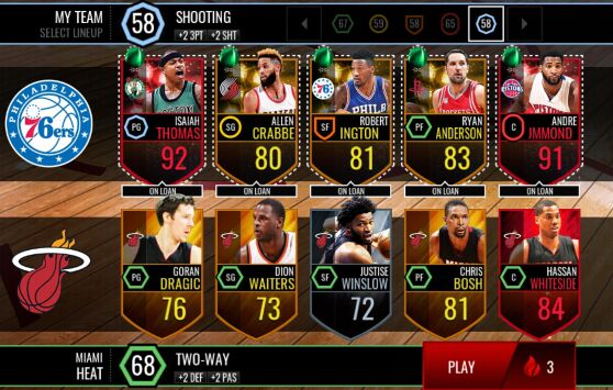 nba live mobile totw 15