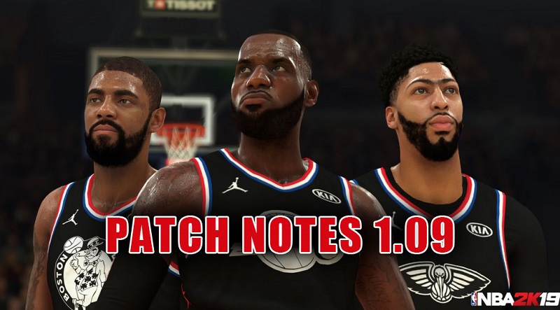 nba 2k19 1.09 patch notes