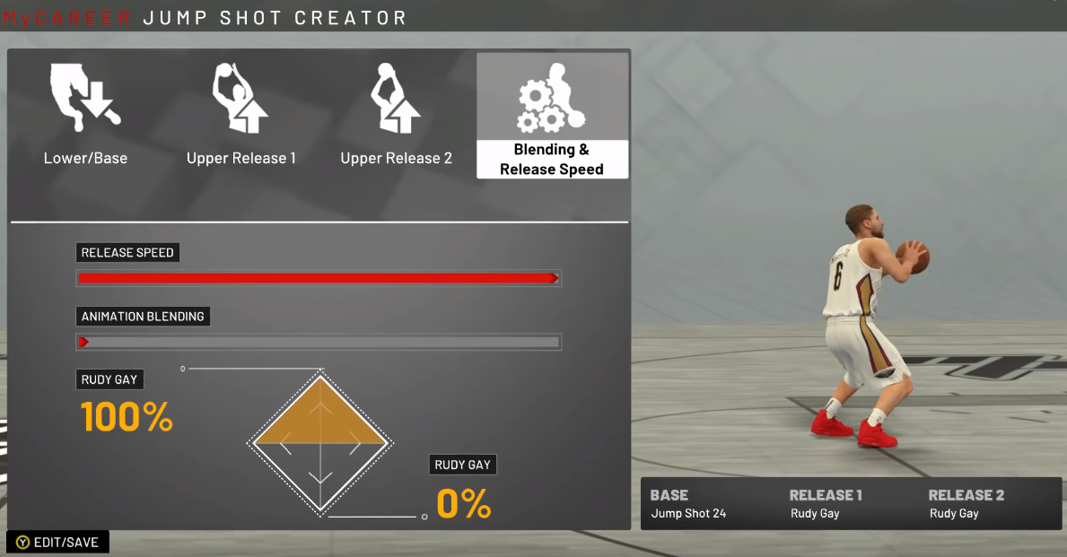 Speed Boosting Chart 2k19