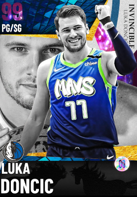 NBA 2K23  2KDB Galaxy Opal Luka Doncic (97) Complete Stats