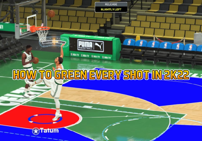 how to green every shot 2k22