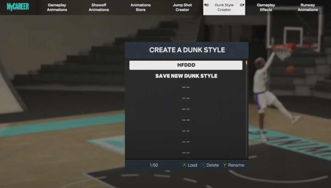 NBA 2K23 Best Dunk Packages