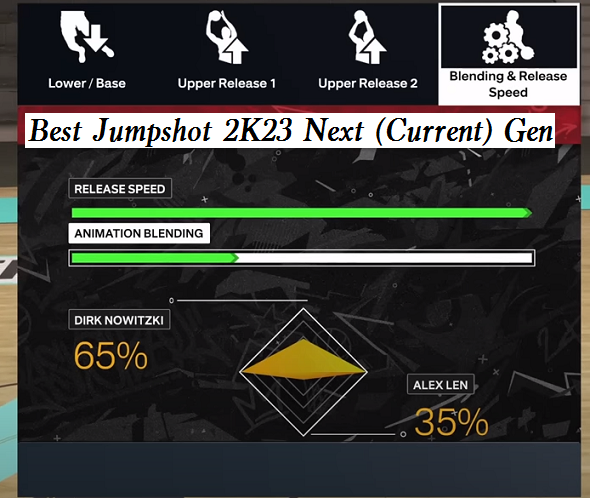 Best jumpshot 2K23 next gen