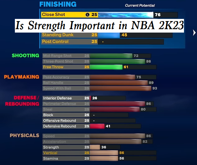 2k23 strength