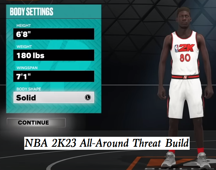 2K23 all around threat build